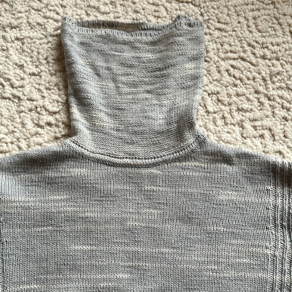 Space Dyed Turtleneck Tunic Sweater - Picture 15 of 15